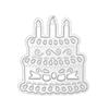 Happy Birthday  Metal Cutting Dies Handmade Stencil Mold Embossing Pattern for Children Adults DIY Crafts Projects