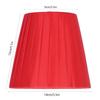 6PCS Fabric Modern Simple Lampshade Lightweight Wall Lamp Shade  Crystal Chandelier