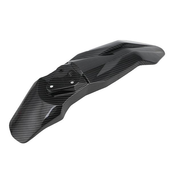 Para-lama Dianteiro Texturizado em Fibra de Carbono para Motocicletas X3/MX3/MX4