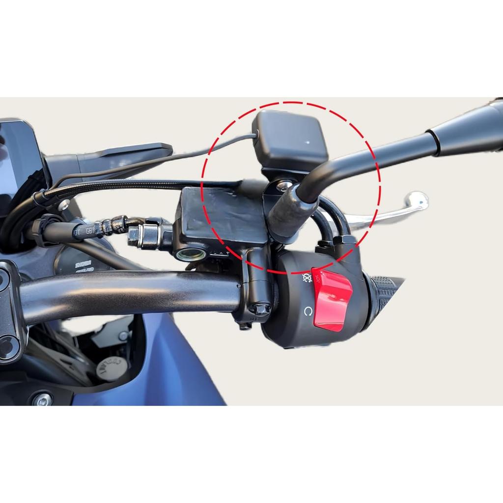 Yootron Motorcycle Mirror Hole Stay ETC Antenna Stay Drive Recorder