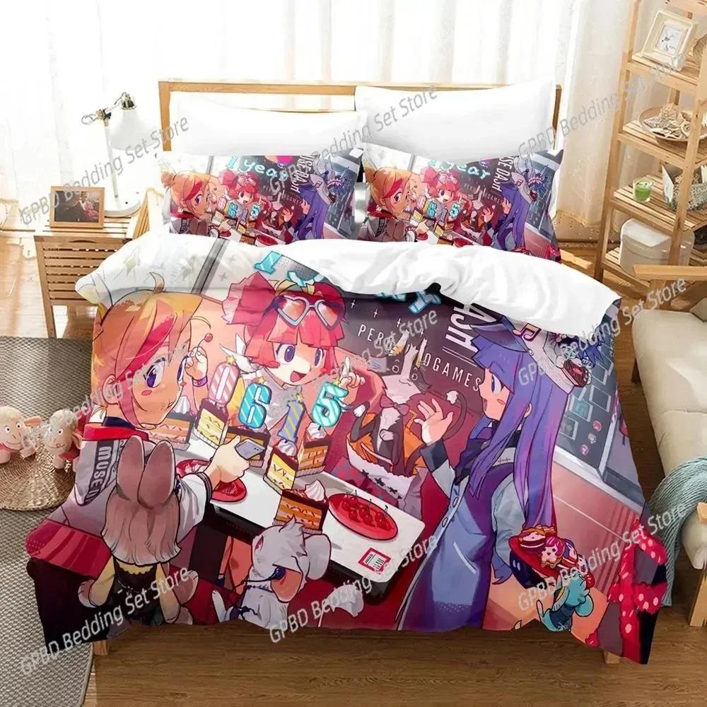 New 3D Print Anime Muse Dash Game Bedding Set Single Twin Double Queen King Cal King Size Bed Linen Set