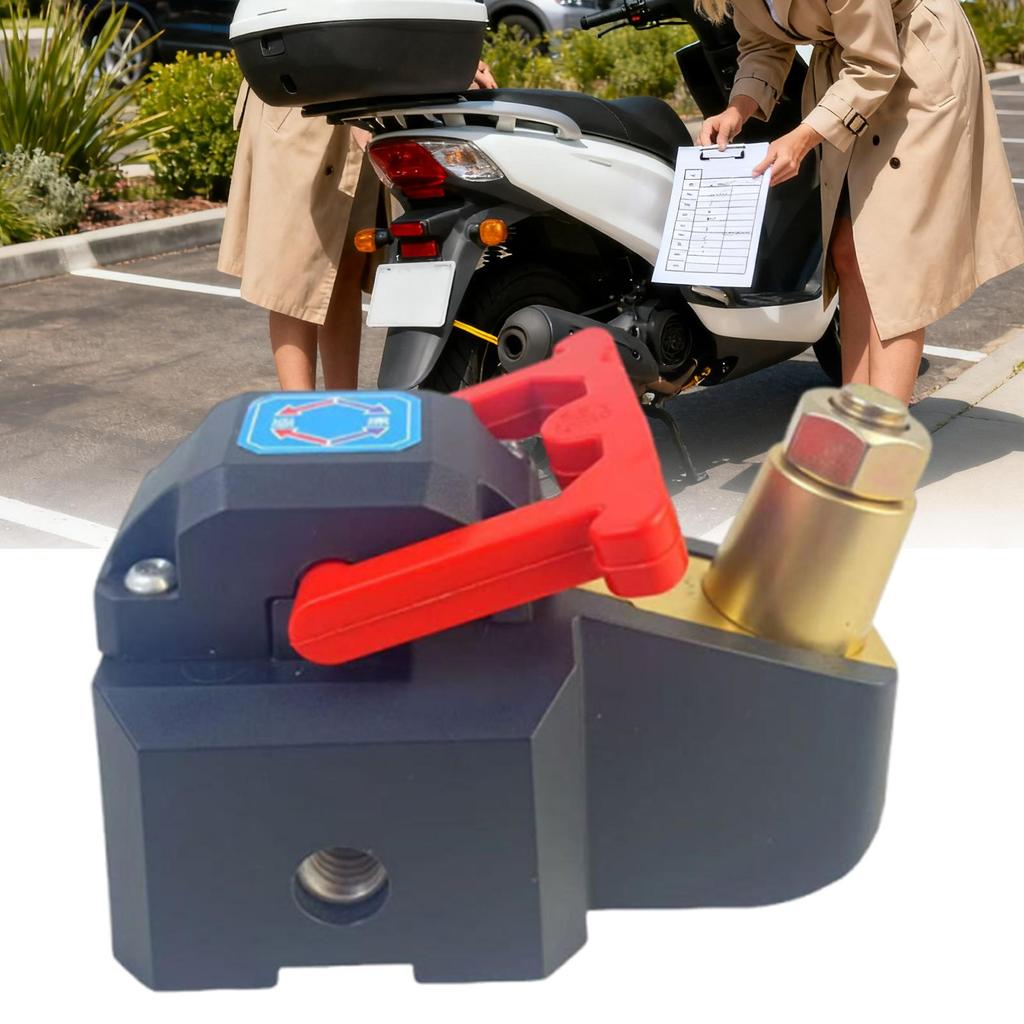 Battery Button Disconnect Control System With Non-Slip Handle Car Battery Disconnect For Marine Boat RV Auto Truck Motorcycle