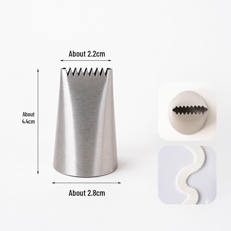 QIWAI 304 Stainless Steel Piping Nozzle
