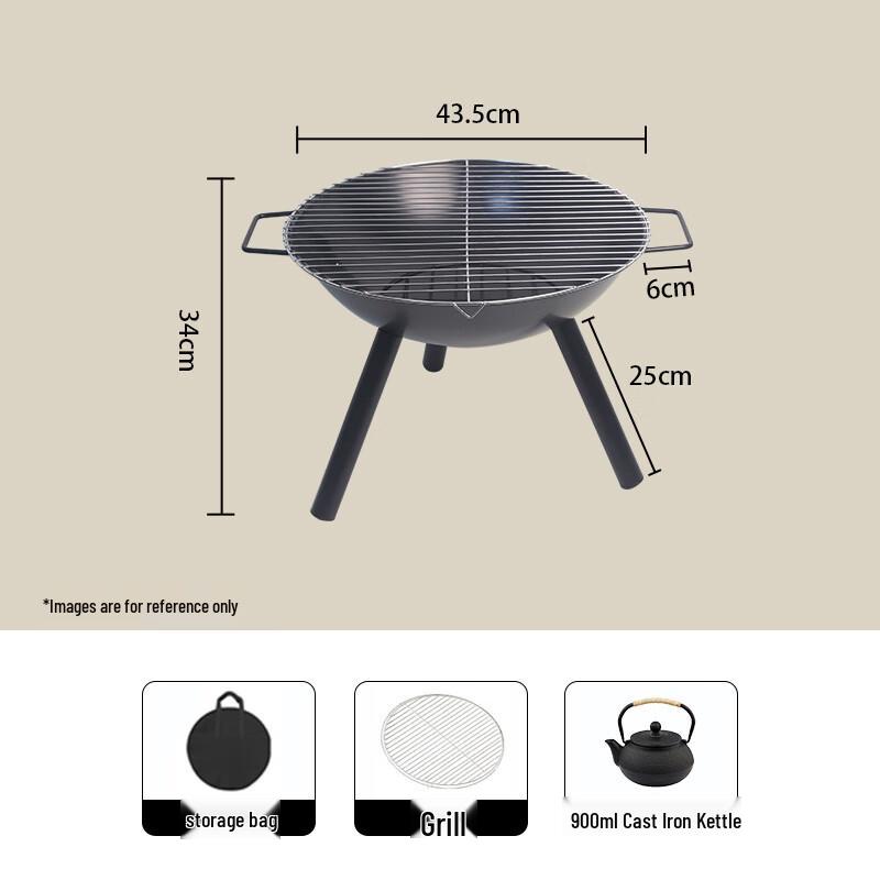 Tea Brewing & Warming Stove Set
