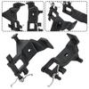 Auto Parts Armrest Latch Clip Replacement 2pcs/set Black Car Accessories Kit Plastic For Mercedes For Benz W166 Practical