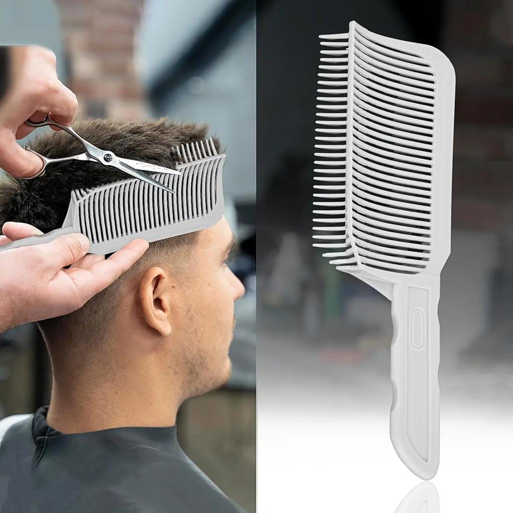1Pcs Barber Hair Comb Kit Flat Top Hair Cutting Fading Stying Fade Comb Men Fade Brush Salon Hair Tool Accessories