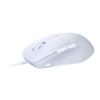 ROCCAT PURE SEL Gaming 8K Side Mechanical PTFE Japanese Distributor Mouse, Ultra-Lightweight 49g, Wired, White, Optical, Resolution, Buttons,