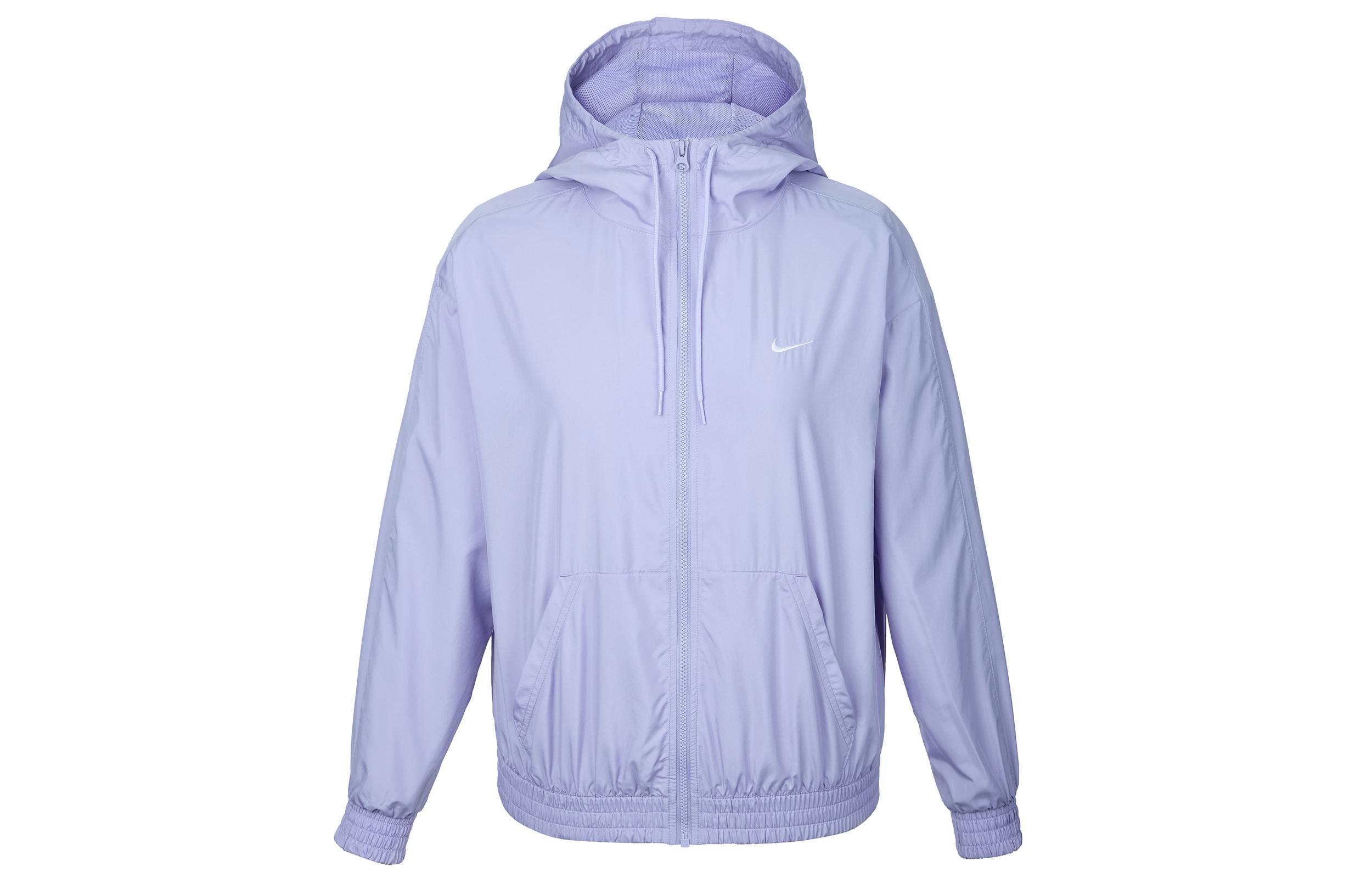 Nike Sportswear Classic Wovens Women s Loose Uv Hooded Jacket FV6299-533 S