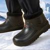 Zimní Udržující Teplo Pánské Bavlněné Boty Plyšové Nadměrné Velikosti Sněhové Sněžnice Venkovní Pohyb Ležérní Sněhové Boty Venkovní Boty na Mytí Auta
