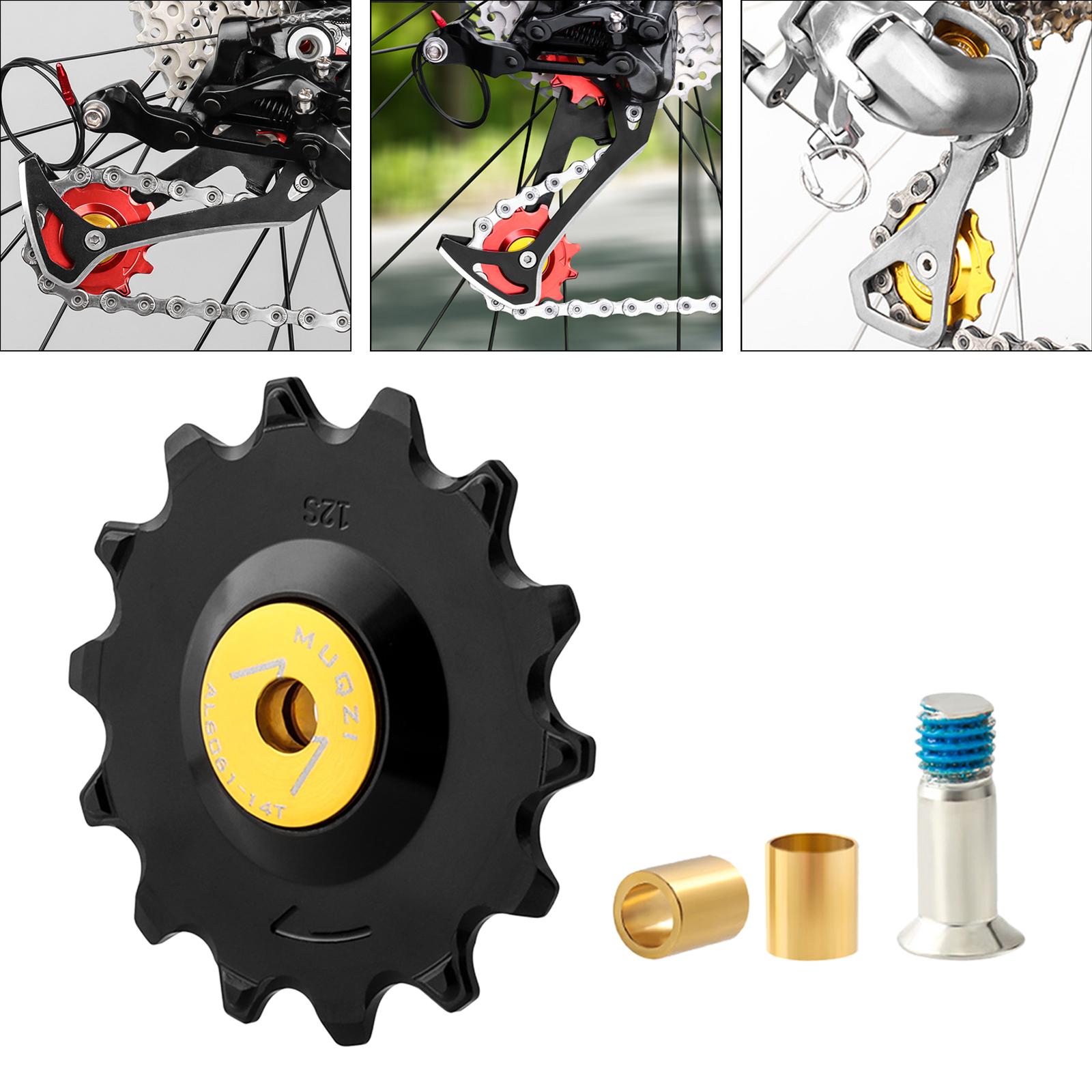 Rear Derailleur Pulley Ceramic Pulley Bicycle Pulleys Jockey Wheel for BMX