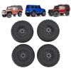 4Pcs 1/12 Scale Wheel Tire Set for MN90/MN91/MN45/MN96/MN98/MN99/MN99S 1/12 RC Car Replacement Parts