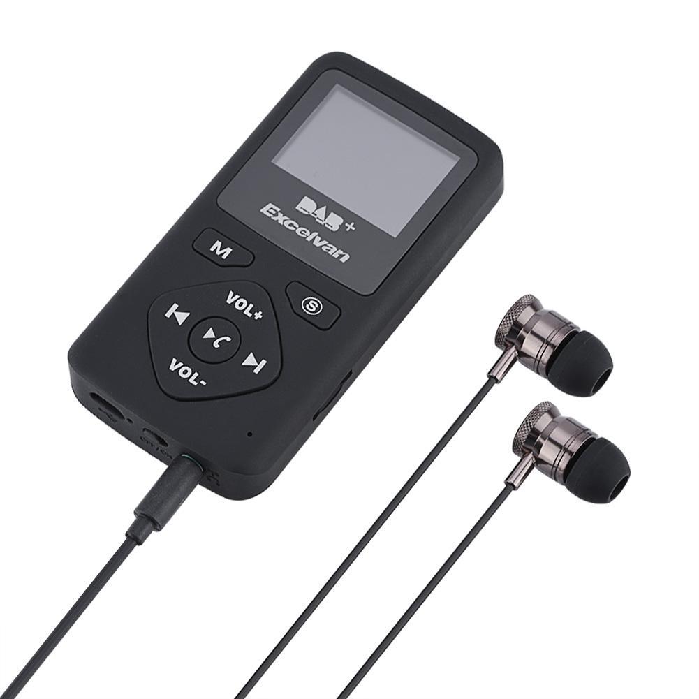 Buy Mini DAB/DAB Digital Radio Receiver Bluetooth MP3 Player With Earphone at affordable prices