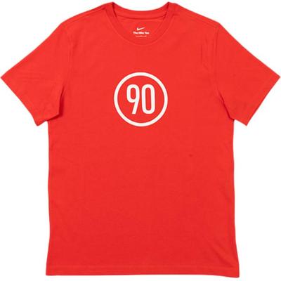 Digital Print Short Sleeve Crew Neck T-Shirt Men Tops Red IB6033-657