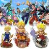 Ball Son Dragon Goku Super Saiyan One Figurine Anime Xmas Room Model Ornament