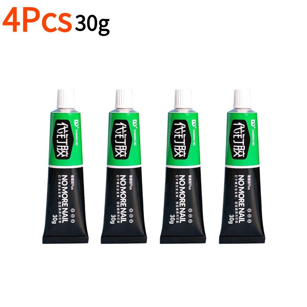 1-5Pcs 30g/60g All-Purpose Glue Quick Drying Glue Strong Adhesive Sealant Fix Glue Nail Free Adhesive Plastic Glass Metal