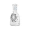 F6 Fan with Desktop, Handheld and Neckband Modes, USB Rechargeable Spray Fan with Lanyard