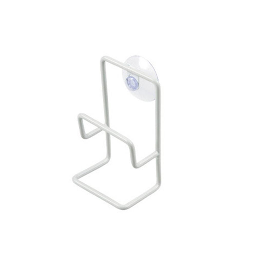 High Quality Saving Space Sucker Design 1pcs Sink Rack Holders 12x7cm Dish Cloth Shelf Drain Rack Kitchen Metal