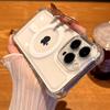 Luxury Wireless Charge Magsafe Shockproof Phone Case for IPhone 15 14 11 12 13 Pro Max 15 Plus Transparent Magnetic Bumper Cover