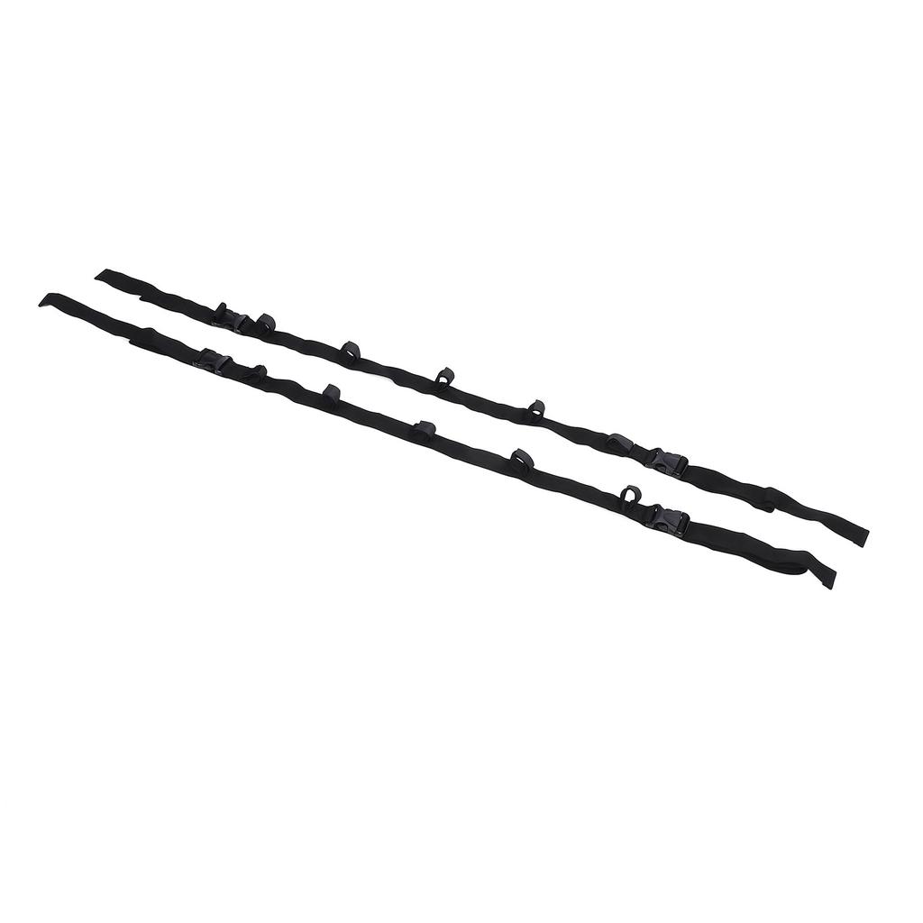 1 Pair Car Fishing Rod Holder 140 To 200cm Adjustable Space Saving Nylon Fishing Pole Storage Rack
