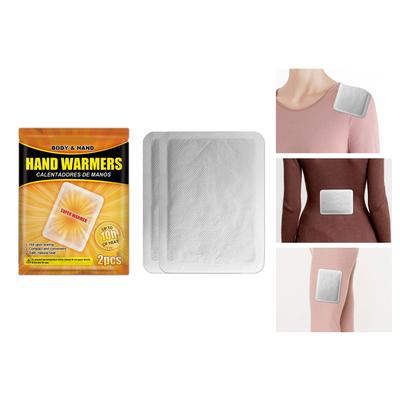 2pcs Long Lasting Warm Comfort with Easy To Use Heating Pad Body Hand Toe Warmers Enjoy Warmth At Home Outdoor Use