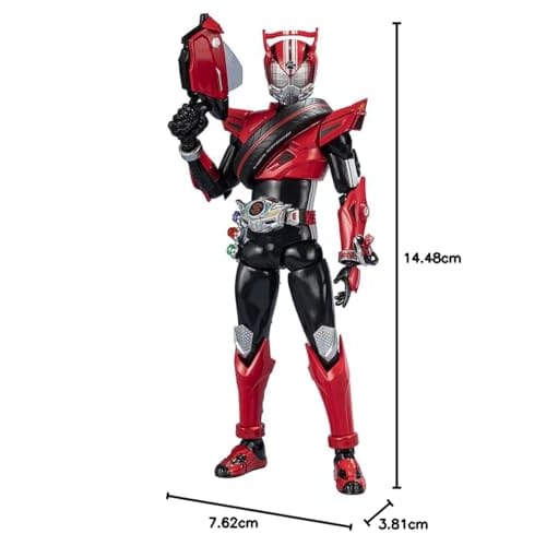 TAMASHII NATIONS S.H.Figuarts Kamen Rider Drive Type Speed ??Heisei Generations Edition, Approximately 145mm PVC & ABS Painted Action Figure