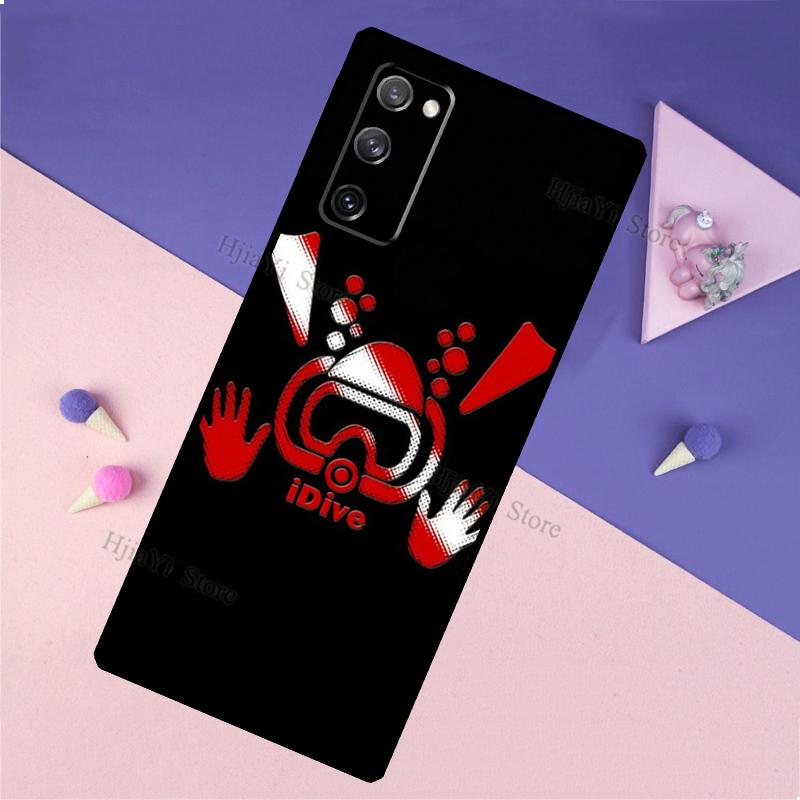 Dive Scuba Diver Shark Diving Cover For Samsung Galaxy S20 FE S8 S9 S10 Plus Note 9 10 Note 20 Ultra S21 Phone Case