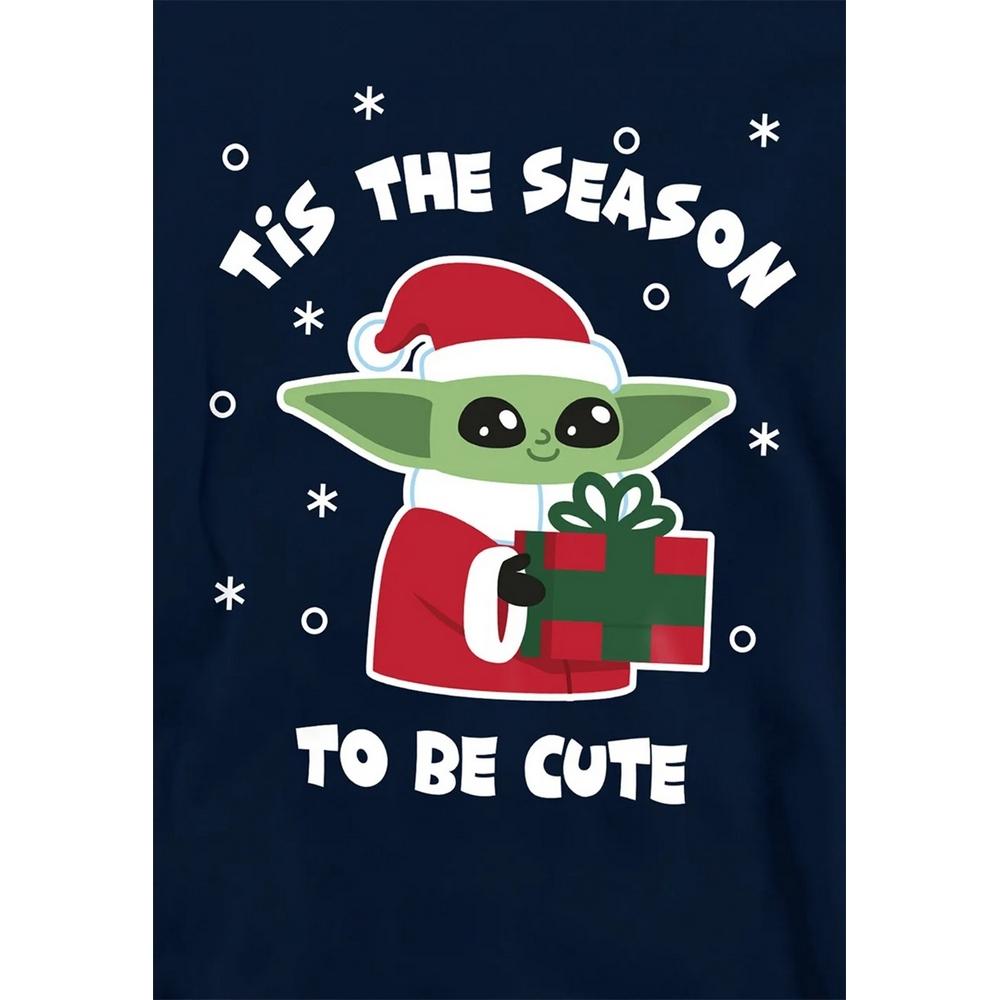 Star Wars The Mandalorian Childrens/Kids Tis The Christmas Season Grogu Hoodie