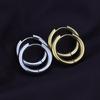 Trendy Stainless Steel Earrings: Simple Ear Studs & Hoops with a High-End Feel