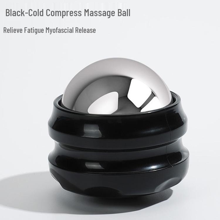 

54 Массажный шарик из нержавеющей стали для горячей/холодной терапии, массажа меридианов и фитнеса всего тела