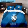 Atalanta Fc Crest 3PCS Print Bedding Set, Includes A Duvet Cover and Two Pillowcases for Bedroom, Dormitory, Suitable for All Seasons