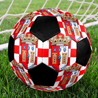 1 Stück Sporting Clube de Braga Fußball Größe 5 Hallenfußball Mode Bunt Hinterhofspiel - Großartig für Sportfans Geschenk HE55