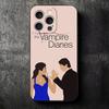 The Vampire Diaries Soft Phone Case for iPhone 16 16E 17 Air 15 Pro Max 14 Plus 13 Mini 11 12 7 Black Cover Back Shell