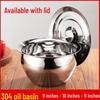 304 Stainless Steel Thickened Deep Pot Set