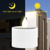 Solar Led Candles Simulation Flameless Outdoor Rechargeable Candles Waterproof Terrace Lamp for Garden Party Halloween Decor