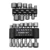 9/14Pcs Driver Hexagonal Power Nut Driver Drill Bit Tool Socket Wrench Set for Pneumatic Screwdriver Accessories