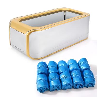 Automatic Shoe Covers Dispenser - Shoe Cover Machine with 200pcs Disposable Non Slip Covers