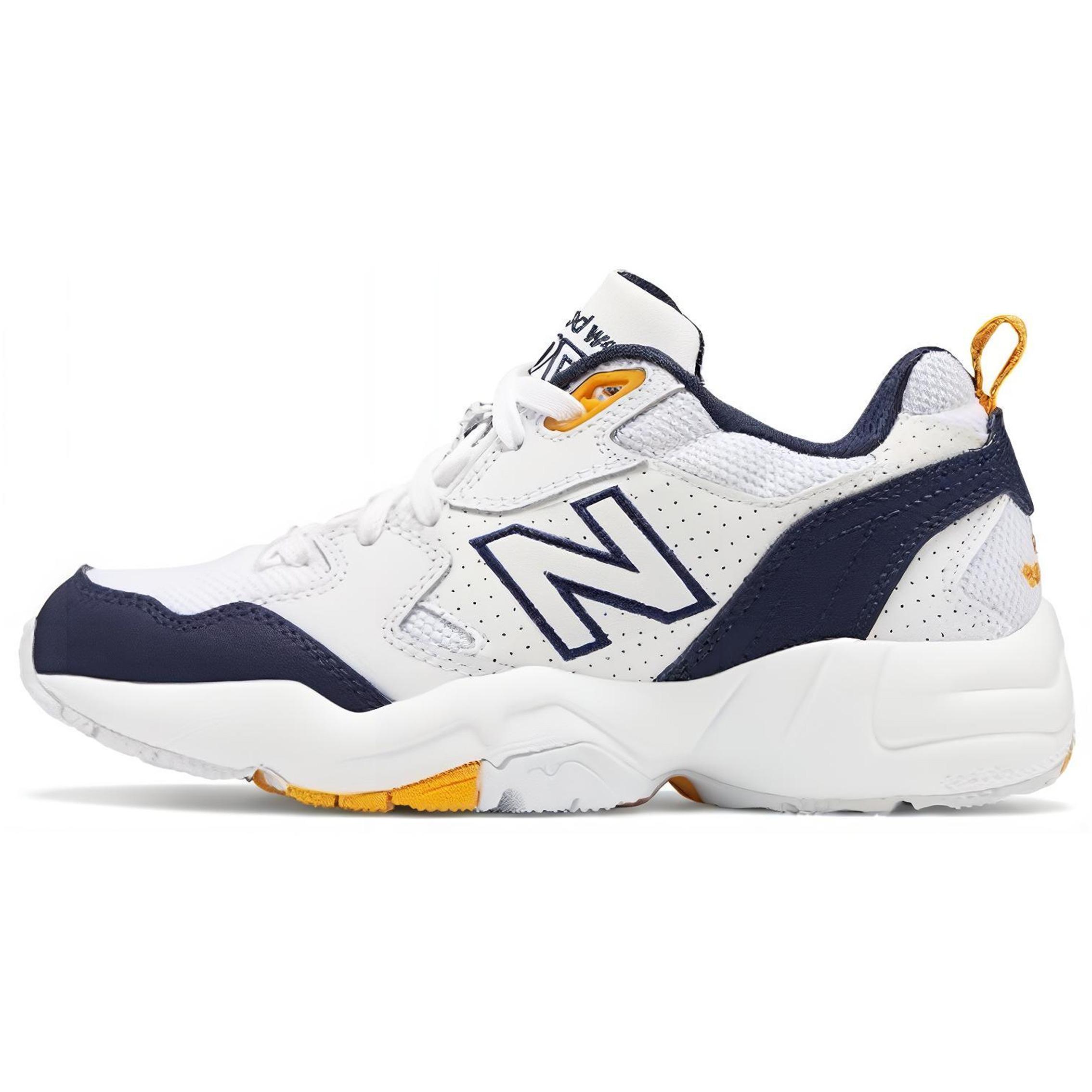

новые женские New Balance 708 D Белый Синий Желтый 35