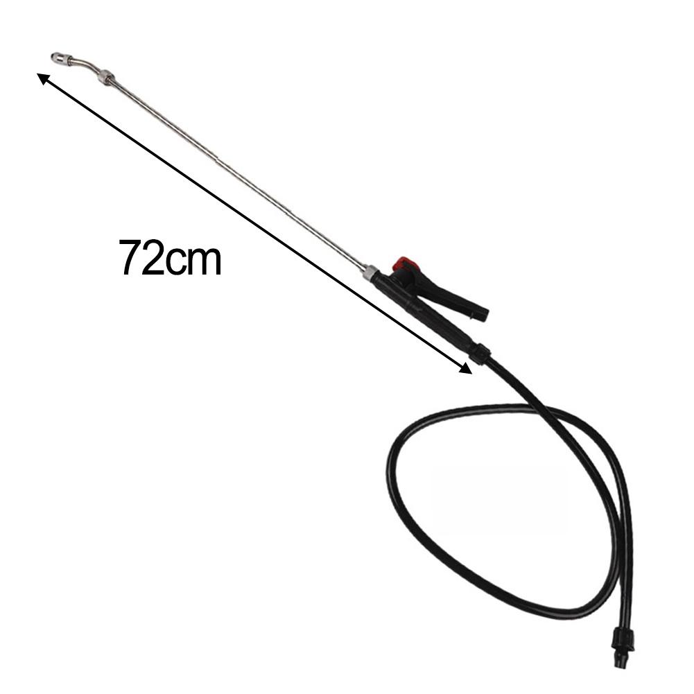 1pc Sprayer Wand With Adjustable Nozzle Thread Connector Replacement Sprayer Wand With Hose Fine Mist Powerful Straight Stream