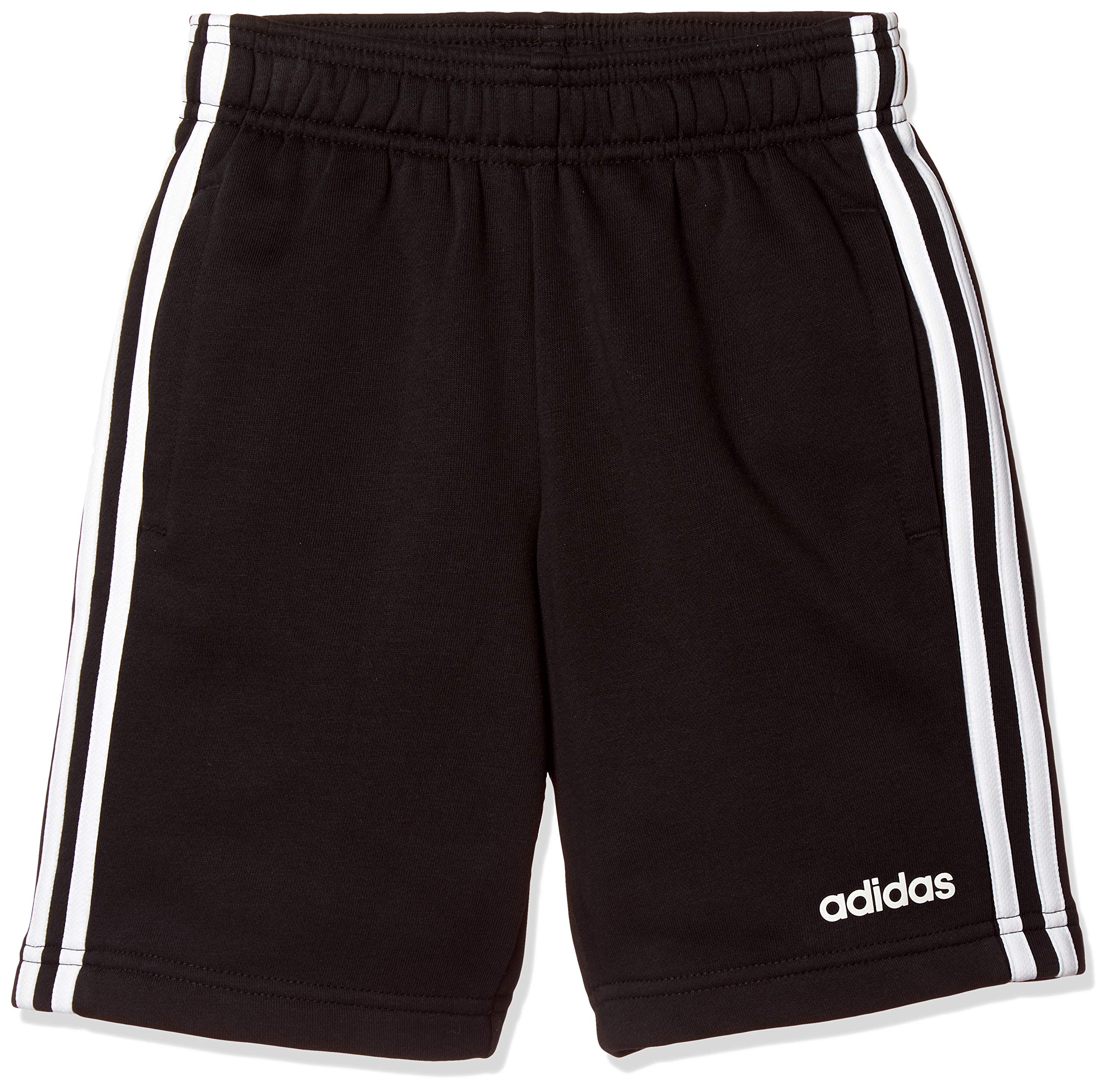 

Adidas FTN11 Training Size J130 to Japanese size Boys 3-Stripes Shorts, Black/White (DV1796), (equivalent 130)