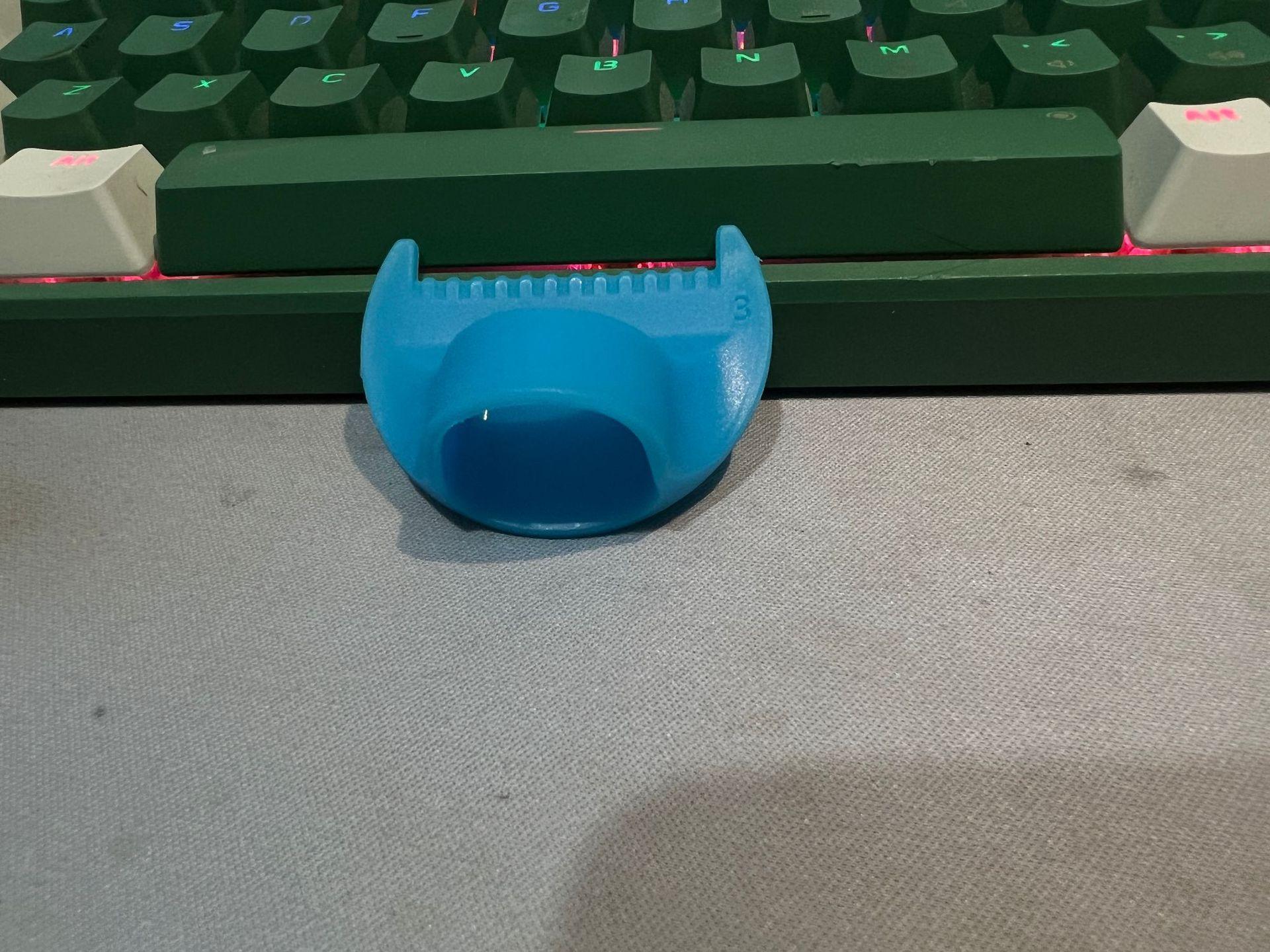 

1 шт. 3D-друковані швейні шаблони для DIY квілтингу та печворку Пластикова лінійка-шаблон 3mm синій