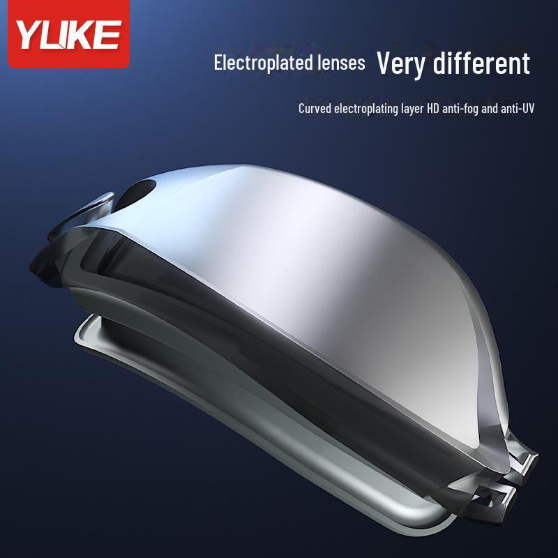 Okulary pływackie HD Anti-Fog dla krótkowzroczności z zatyczkami do uszu dla mężczyzn i kobiet