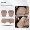 High-Grade Nappa Leather Car Seat Cushion, Thickened Non-Slip Design for Front and Rear Five-Seat Cars