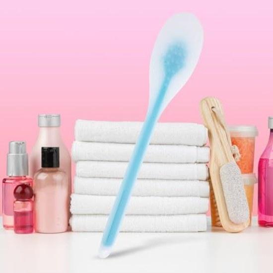 Back Lotion Applicator Long Handle Multi-functional Itch Relief Cream Body Scrub Compatible Moisturizing Care