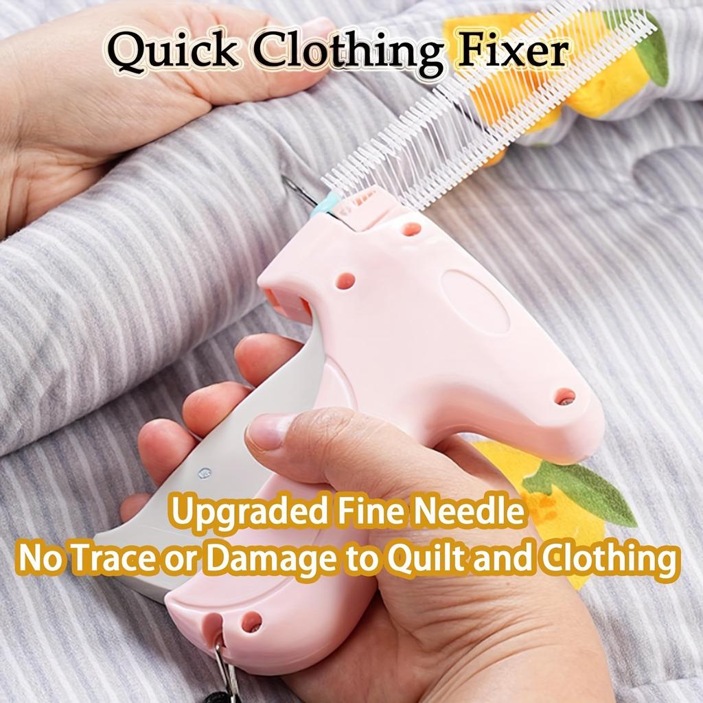 Instant Fix Micro Stitch Gun Portable Clothing Repair Tool for Quick Hemming Quilt Durable Sewing Gun For DIY Crafters Beginner