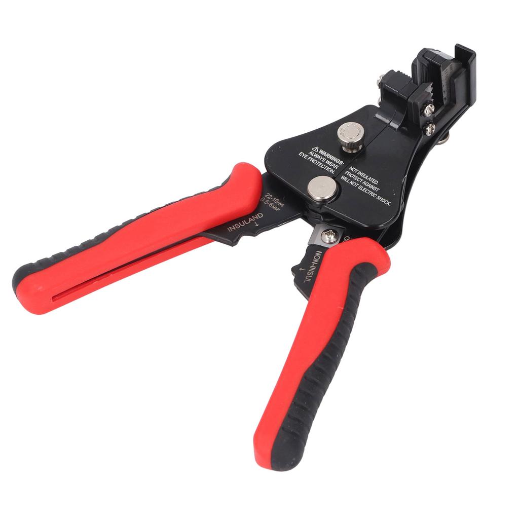 Wire Stripper Crimper Cutter 10 12 14 16 17AWG Stripping 10-22AWG Crimping Copper Aluminum Sheathed
