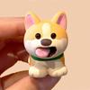 Premium Solid Resin Dog Resin Keychain Vivid Detailing Key Ring Accessory Backpack