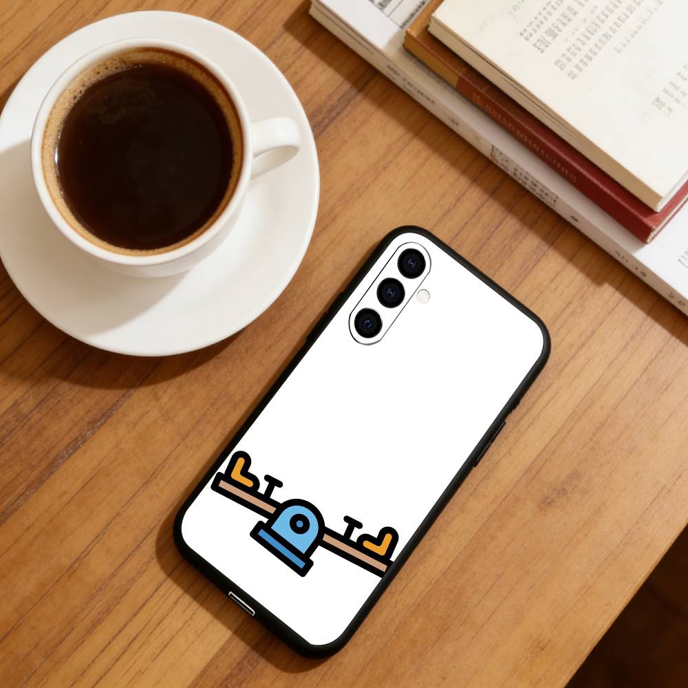 T-Teeter-totter Phone Case For Samsung Galaxy A73,A72,A71,A70,A53,A52,A51,Others Soft Black Cover Samsung a11