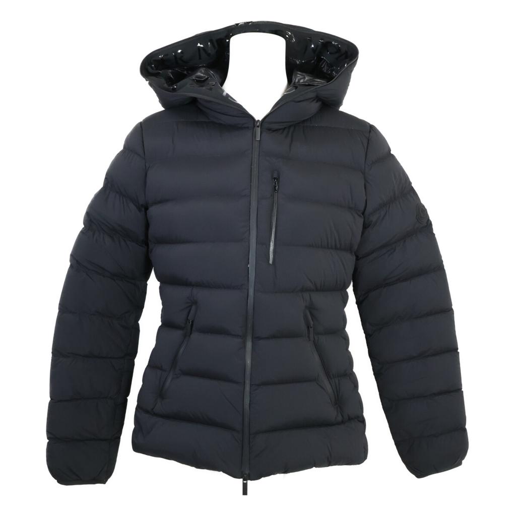 MONCLER [Excellent condition/2022 model] HERBE Hoodie Down Jacket 1 blackUsed