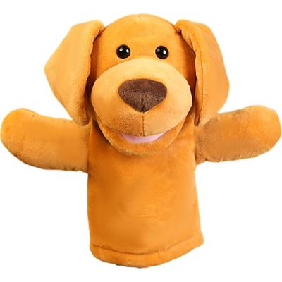 FJmark Handpuppe, Plüschtier, Bauchrednerpuppe Handschuh Spielzeug für Babys und Kinder, Pädagogisch (Hündchen)