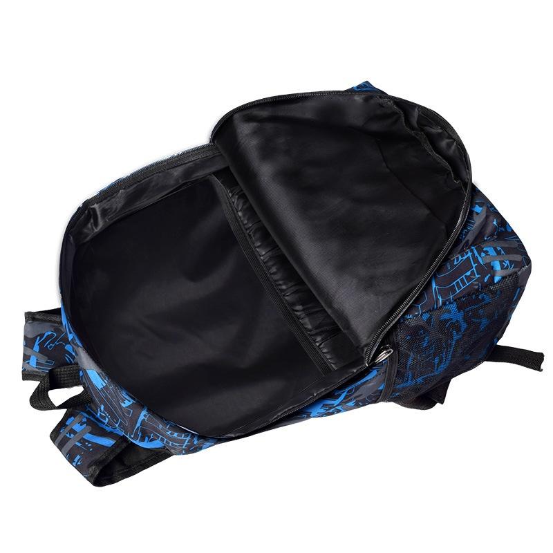 Roblox Pattern Kids School Backpack With Large Capacity And Durable Nylon Material